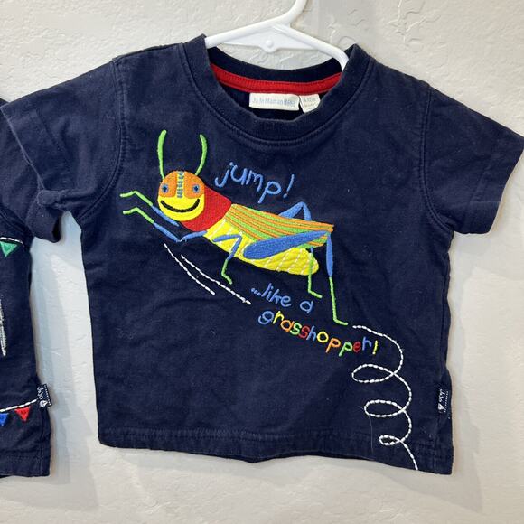 JoJo Maman Bebe Appliqué Short Sleeve Shirt Bundle - Picture 4 of 9